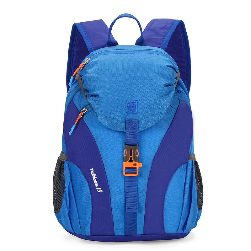 New Large Capacity Travel Outdoor Backpack Computer Bag (Blue Large)
