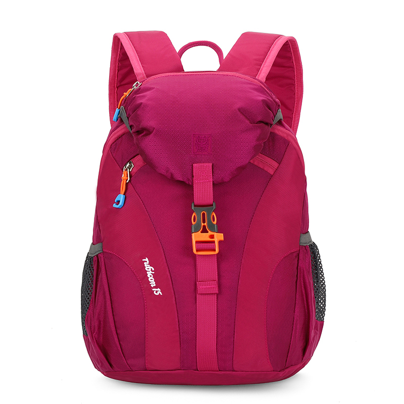 New large-capacity travel outdoor backpack computer bag (rose red large size)