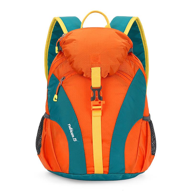 New Large Capacity Travel Outdoor Backpack Computer Bag (Orange Large)