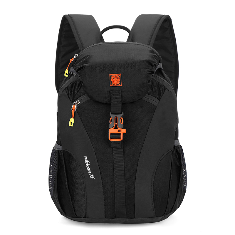 New Large Capacity Travel Outdoor Backpack Computer Bag (Black Large)