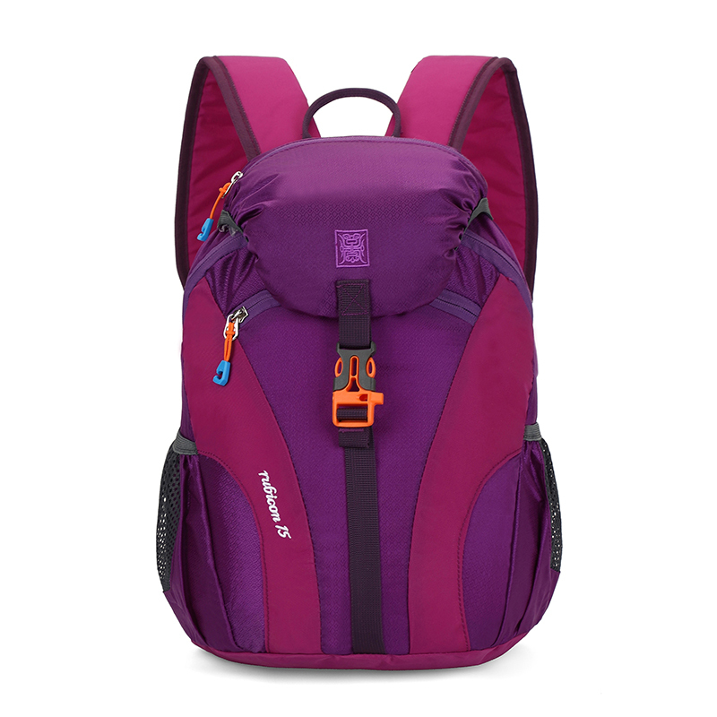 New Large Capacity Travel Outdoor Backpack Computer Bag (Purple Large)