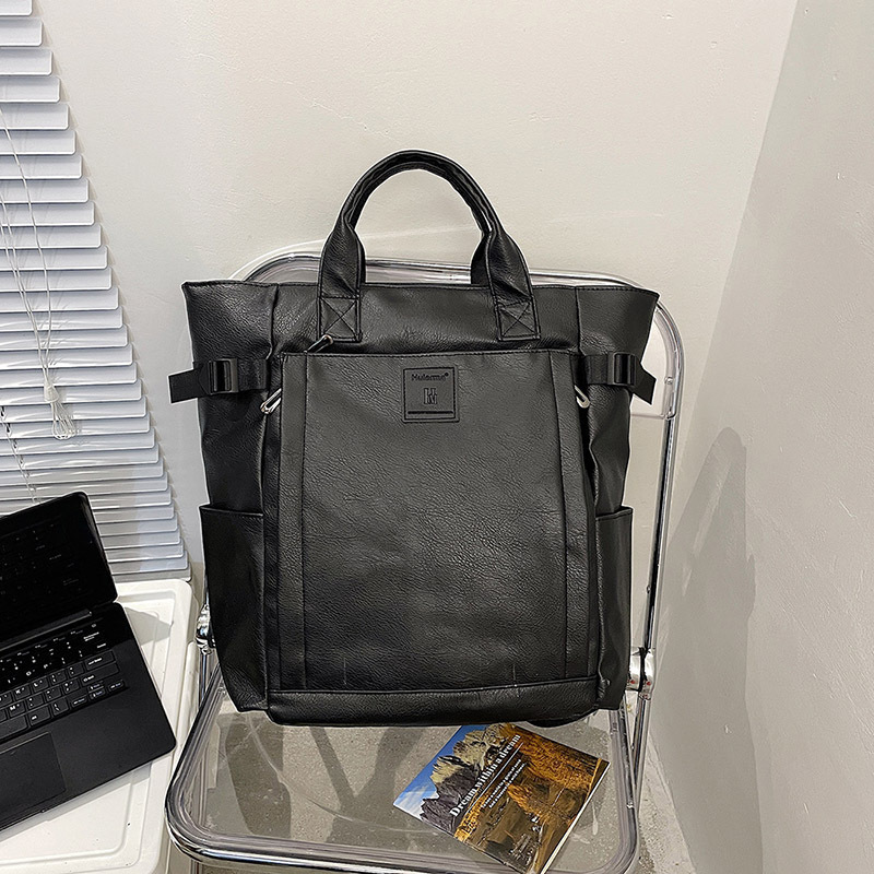 New Large Capacity Travel Outdoor Backpack Computer Bag (Black)