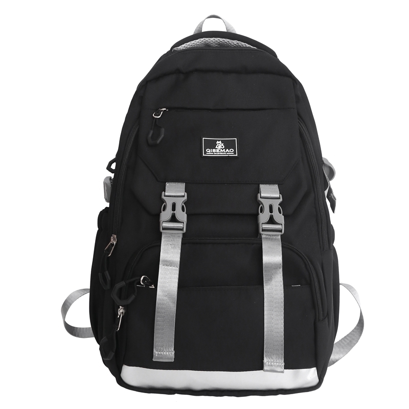 New Large Capacity Travel Outdoor Backpack Computer Bag (Black)