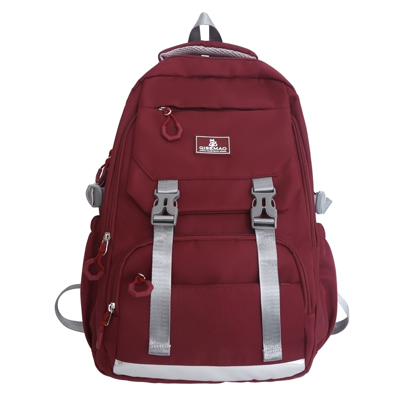 New Large Capacity Travel Outdoor Backpack Computer Bag (Red)