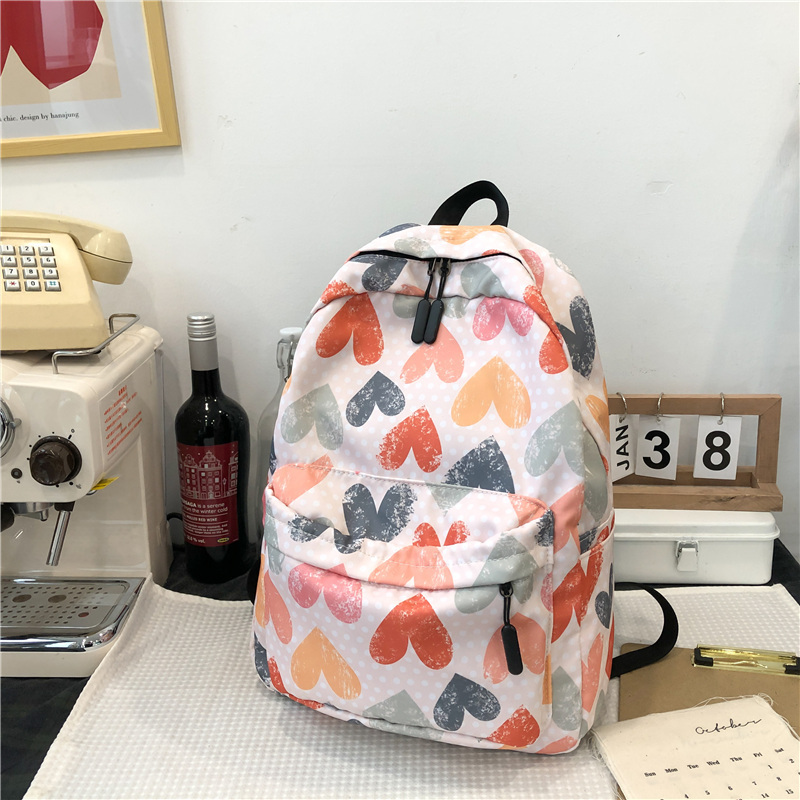 New large capacity travel outdoor backpack school bag backpack (love)