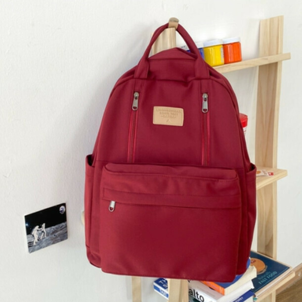 New style backpack for women (red without pendant)