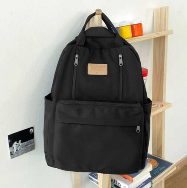 New style backpack for women (black without pendant)