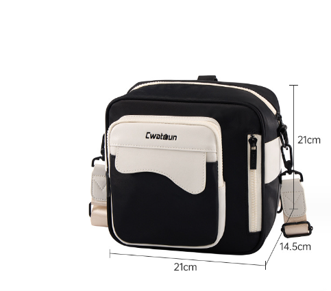 New shoulder photography bag (CW black (1 camera and 2 lenses + waterproof and wear-resistant + 1 bag for 2 uses))