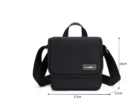 New single camera bag photography backpack (CW black (1 camera 1 lens + 1 bag 2 uses + thickened partition))