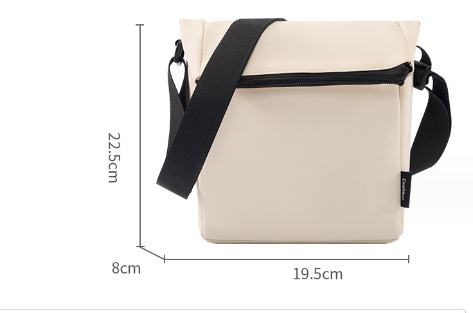New simple casual camera bag (CW small size off-white (mirror single lens/monocular + water-repellent fabric))