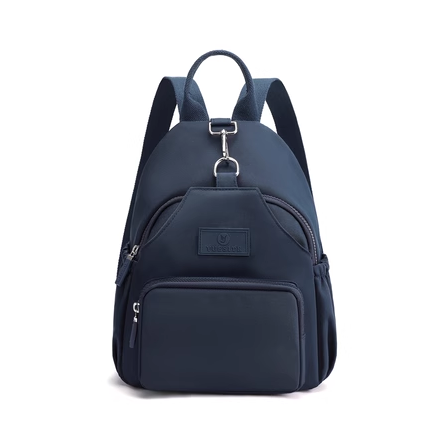 New Women's Backpack Travel Oxford Cloth Backpack Canvas Bag [Dark Blue]