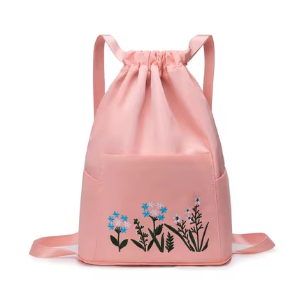 New outdoor sports foldable mountaineering backpack, waterproof backpack, ultra-lightweight and thin travel bag, storage bag [pink]