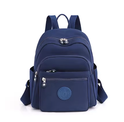 Hot Selling Women's Backpack Travel Oxford Cloth Backpack Versatile Canvas Bag Multi-Function [Royal Blue]