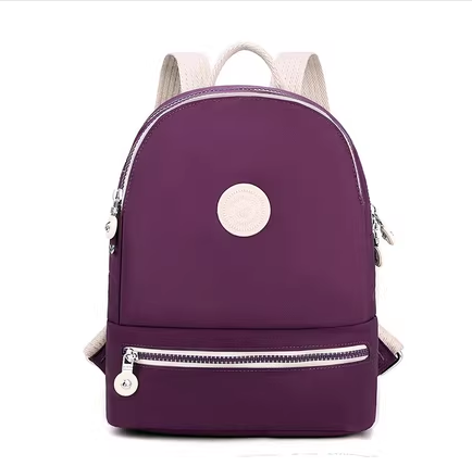 Hot Selling Oxford Cloth Backpack Travel Oxford Cloth Women's Bag Multifunctional Leisure Travel Small Backpack [Dark Purple]