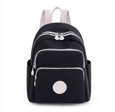 Hot Selling Oxford Cloth Backpack for Women Multifunctional and Versatile Backpack Travel Large Capacity Backpack [Black]