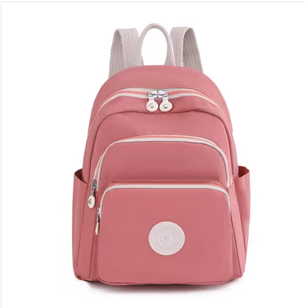 Hot Selling Oxford Cloth Backpack for Women Multifunctional and Versatile Backpack Travel Large Capacity Backpack [Pink]