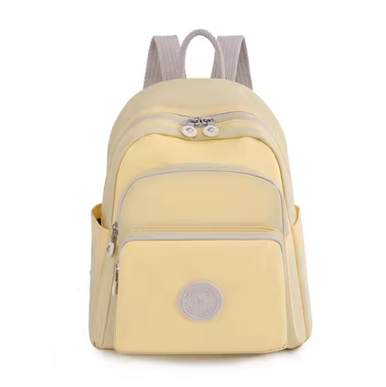 Hot Selling Oxford Cloth Backpack for Women Multifunctional and Versatile Backpack Travel Large Capacity Backpack [Goose Yellow]