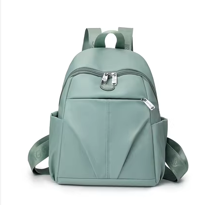 Hot Selling Oxford Cloth Women's Backpack Waterproof Travel Bag Lightweight Canvas Backpack [Green]