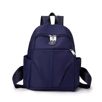 Hot Selling Oxford Cloth Women's Backpack Waterproof Travel Bag Lightweight Canvas Backpack [Blue]
