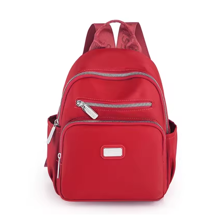 Hot Selling Mini Backpack Women's Small Travel Backpack Multifunctional Sports Bag [Red]
