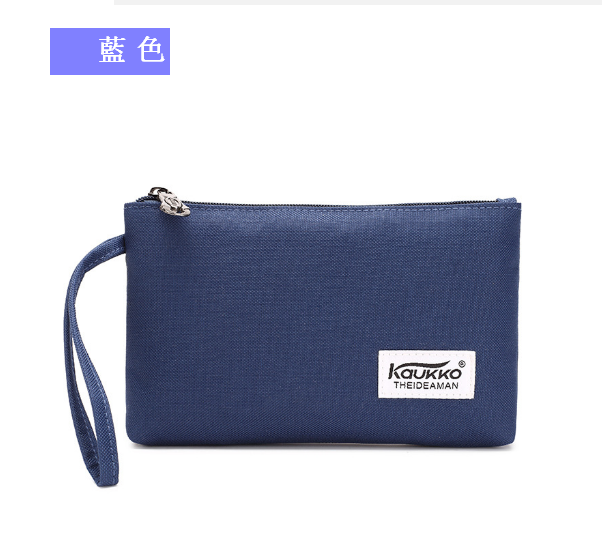 Hot selling nylon wallet, mobile phone bag, key bag for men and women [Royal Blue]