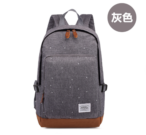 Hot selling computer backpacks, school bags, sports and leisure bags for men and women [grey]