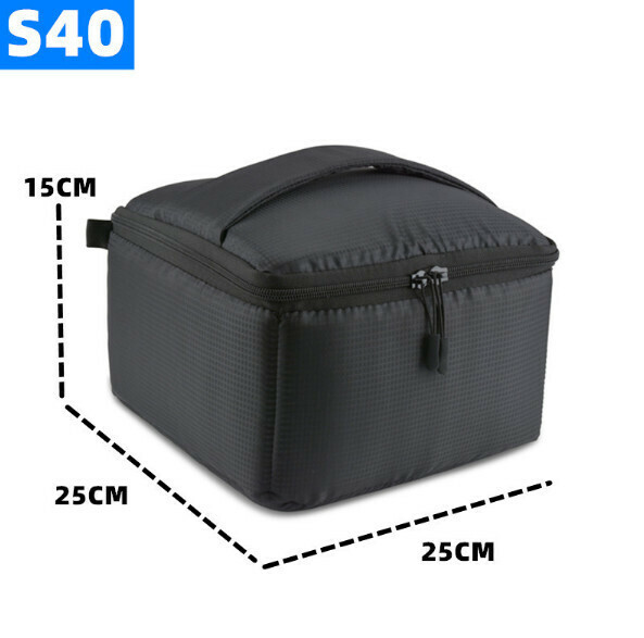 Hot selling waterproof micro-SLR camera inner camera bag [S40 black]
