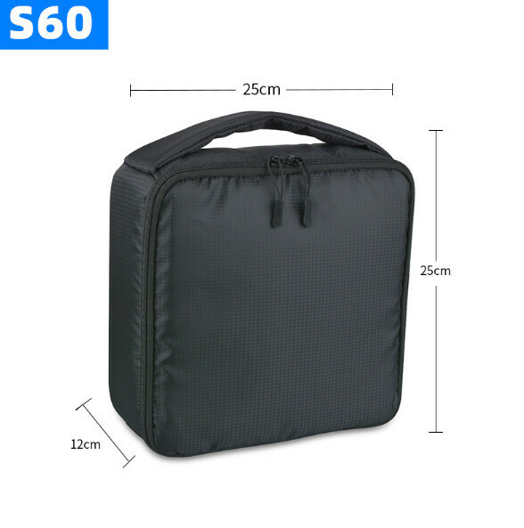 Hot selling waterproof micro-SLR camera inner camera bag [S60 black]