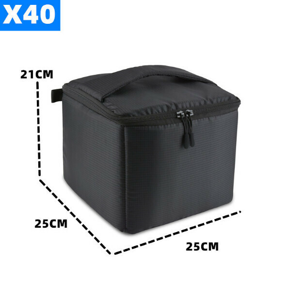 Hot Selling Waterproof Micro-SLR Camera Liner Photography Bag [X40 Black]