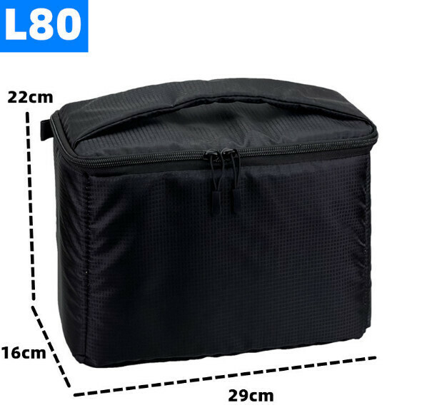 Hot selling waterproof micro-SLR camera inner camera bag [L80 black]