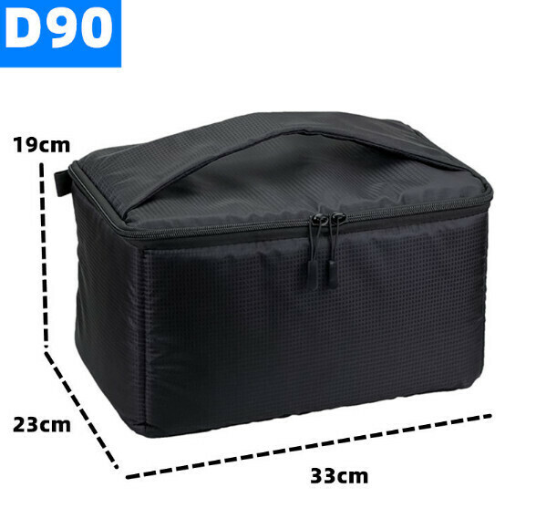 Hot selling waterproof micro-SLR camera inner camera bag [D90 black]