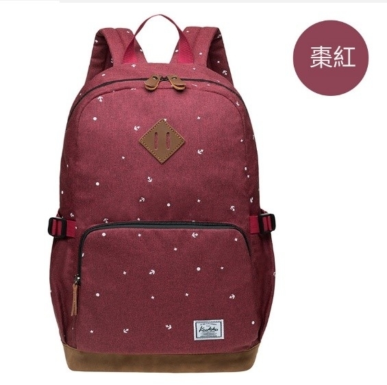 Hot Selling Ladies Computer Backpack, School Bag, Sports and Leisure Bag [Maroon]
