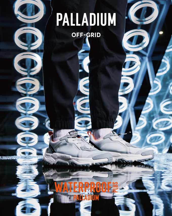 **特價商品售出無退換**男女鞋 PALLADIUM OFF-GRID LO WP+ 永夜黑 冰川灰 雪霧白 奶茶金 沙塵灰 潮流 輪胎大底 運動 防水鞋【77332】