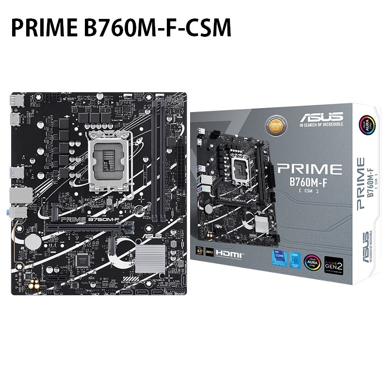 米特3C數位–ASUS 華碩 PRIME B760M-F-CSM DDR5/1700腳位/主機板