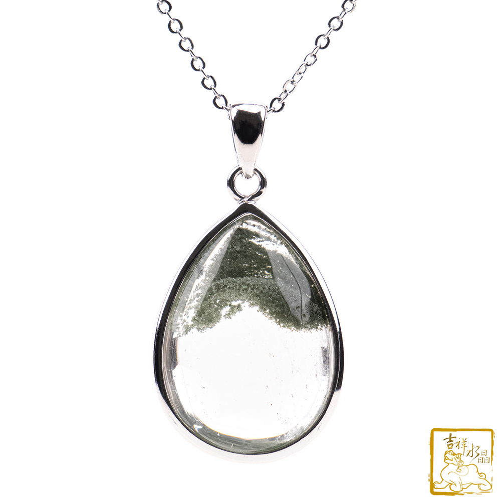 綠幽靈水滴墜 4.6g 好運貴人