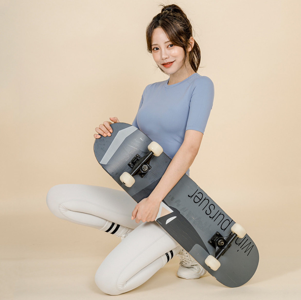 都市麗人休閒緊身顯瘦運動瑜珈上衣(三色)