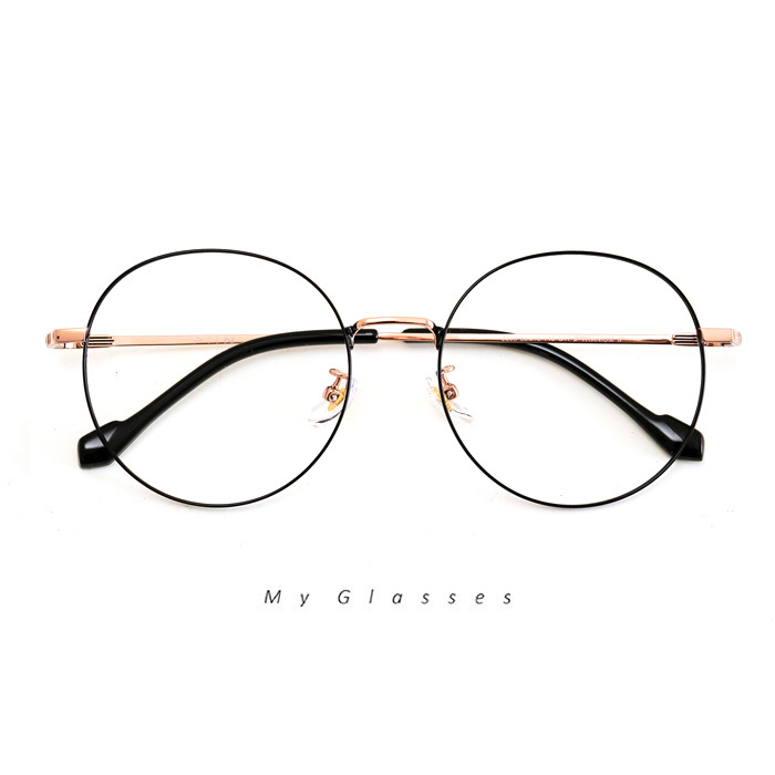 C400鈦金屬圓框眼鏡