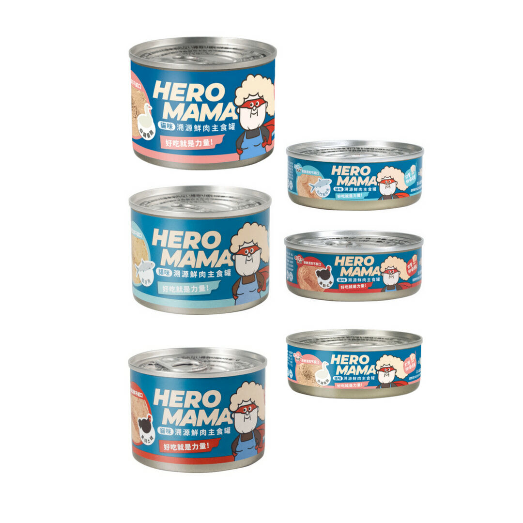 【HeroMama】溯源鮮肉主食罐 80g/165g