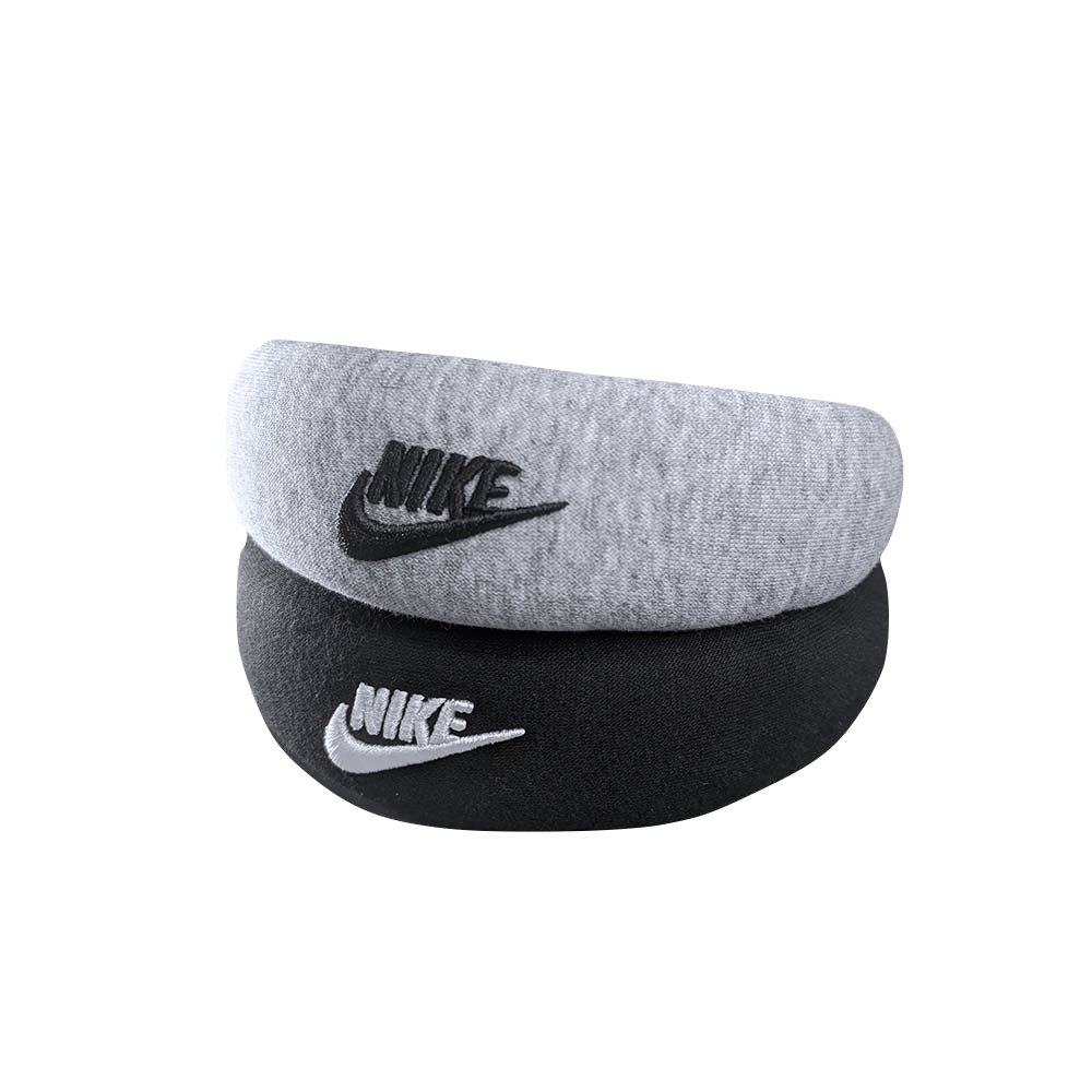 Nike Club Fleece Hairband  女款 Logo 髮箍 髮帶 黑/灰 HF9193