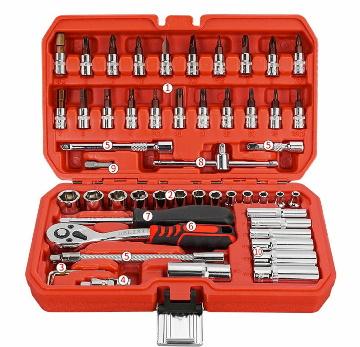 Wrenching car repair set