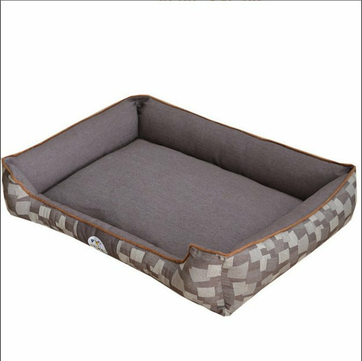 Dog Mat Pet Bed Cat Bed Brown M 70*55*22cm (