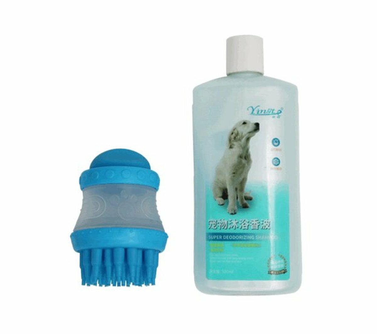 Cat and Dog Bath Intimate Set (Shower Gel 560g + Massager)