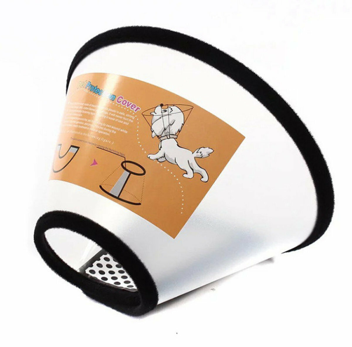 Pet head cover protection head cover anti-bite collar (No. 2) (neck circumference 40-46cm) 