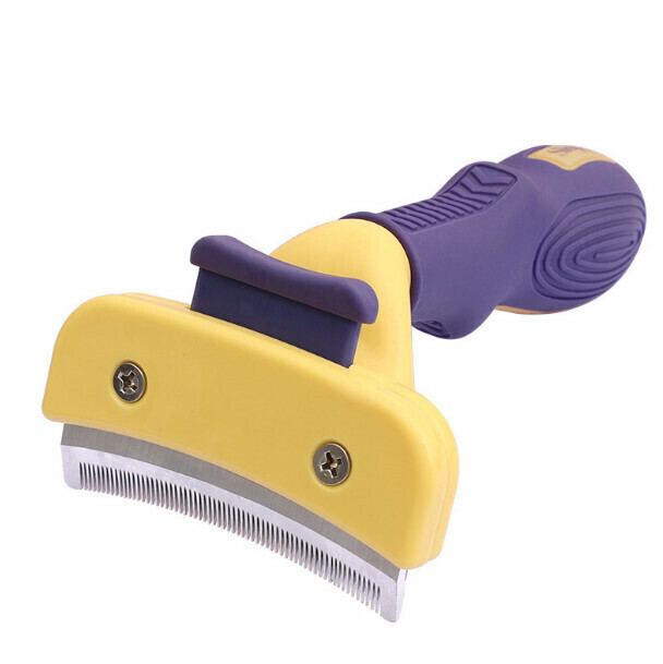 PET HAIR REMOVAL COMB (MEDIUM: 7.5CM BLADE)