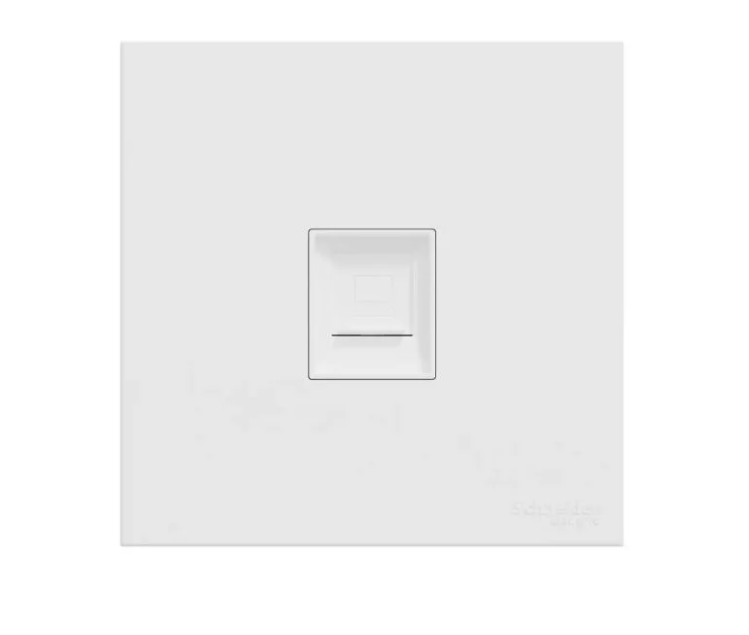 AVATARONC奐然 單位RJ45 5e類數據插座,Keystone面板備防塵活門