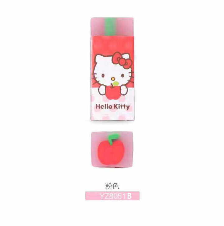 Hello Kitty Cute Eraser Rubber (1 piece) (red)