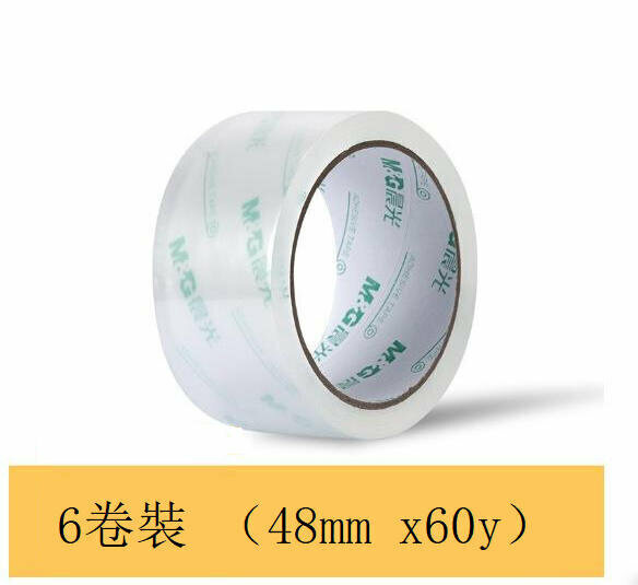 6 rolls of tape (48mm x 60y)
