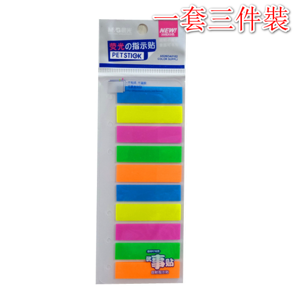 【Set of 3】Note-posters [10 colors*20 photos]
