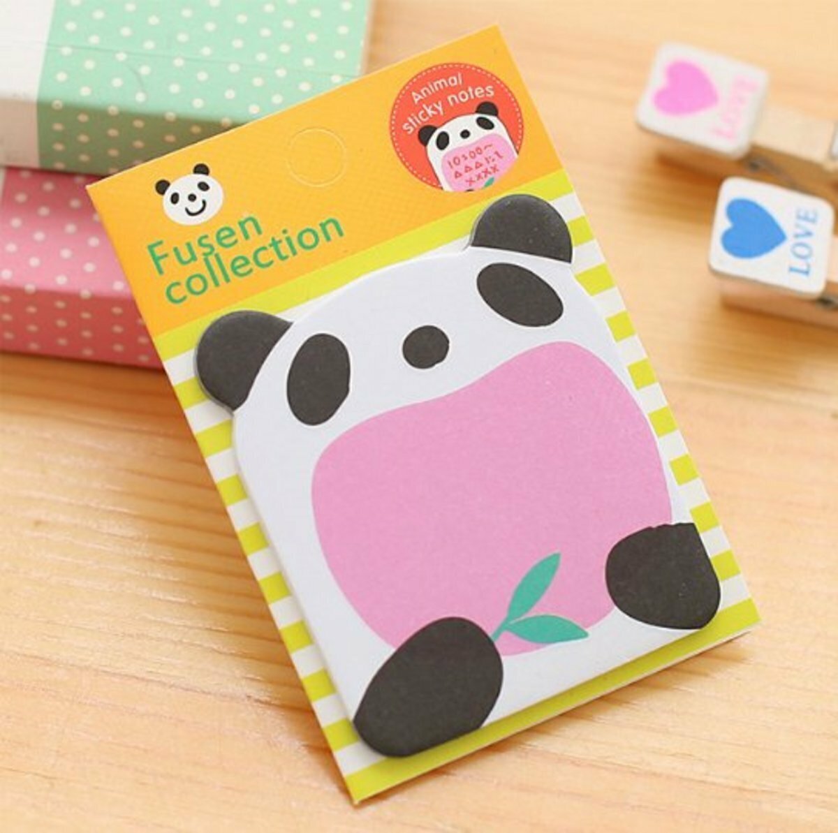 Cartoon Animal Paradise Memo Paper Post-it Note Paper (Panda Single Copy)