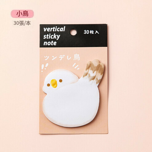 新款卡通動物異形便利貼【小鳥】
